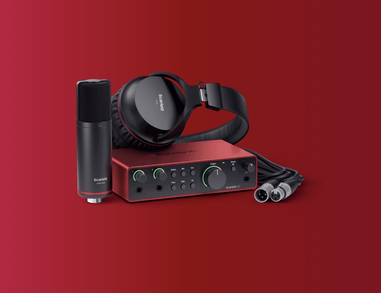 Focusrite Scarlett 2i2 Studio Bundle